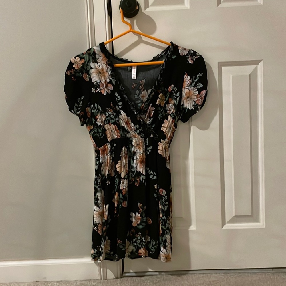 Flower dress. Great for spring and summer.